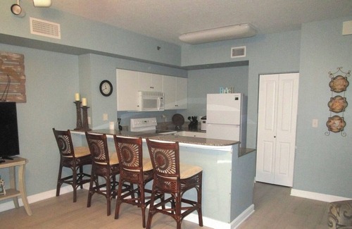 Panama City Beach Condo | Gulf Front Getaway Great View of Pool & Beach From Balcony With Reserve Parking