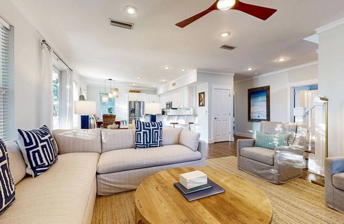 Dune Allen Beach House | Gulf View home, w/private pool & soaking tub - snowbirds welcome