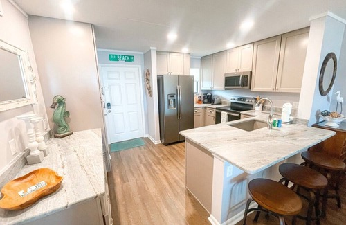 St. Augustine Beach Condo | Island South 10 - Updated 2 bedroom Oceanfront top floor condo with amazing