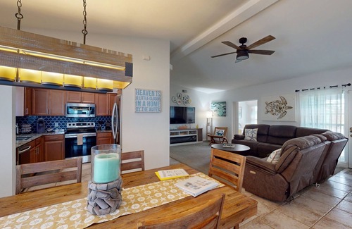 Port Orange House | Just steps to beach, Spacious 3BR, 2BA Home, backyard & patio