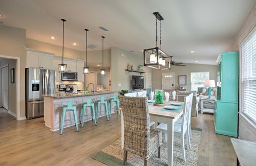 Vilano Beach House | Lovely Coastal Getaway Walk to Vilano Beach!