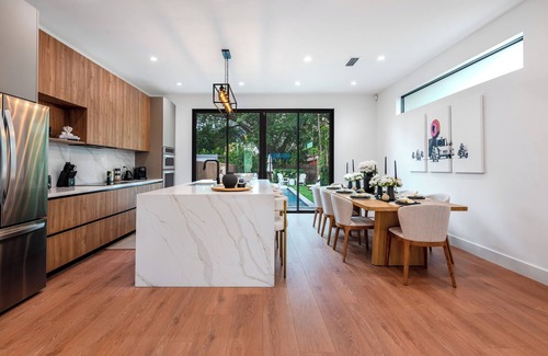 Buena Vista House | Luxe Heated Pool Oasis near Design District/Wynwood