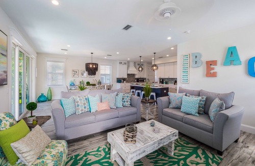 Anna Maria House | Luxury 4-Bedroom Home Near Beach with Pool & Spa at Under The Sea, Anna Maria!