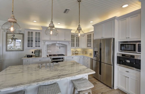 Anna Maria House | Luxury AMI Home - Heated Pool & Spa - Steps to Beach - Ocean Views