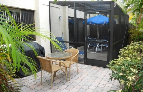 Siesta Key Condo | Luxury Condo Ground Floor Across the Street from the #1 Beach