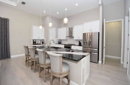 Palm Coast House | Modern 3BR Retreat Heated Pool & Large Game Room