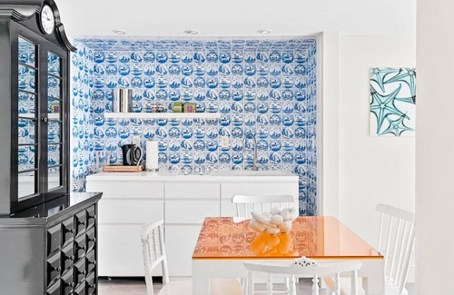West Avenue Condo | Modern City Studio on High Floor with Ocean view, pool, gym, spa access