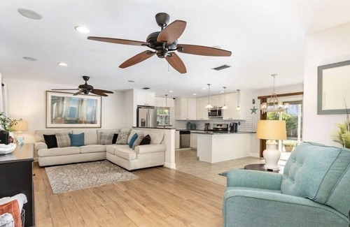 Indian Harbour Beach House | Modern Home with a Private lap pool - 3 Blocks to a Gorgeous Beach!