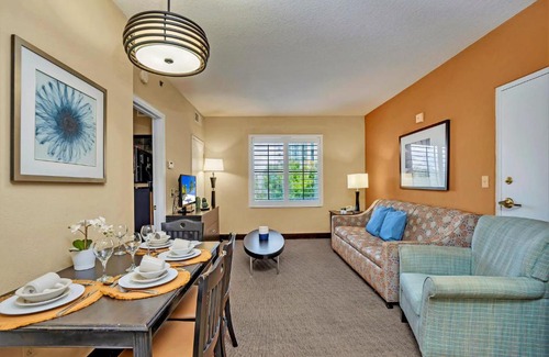 Florida Central Atlantic Coast Apartment | Near Disney- 1BR Suite with King Bed - Pool and Hot Tub!