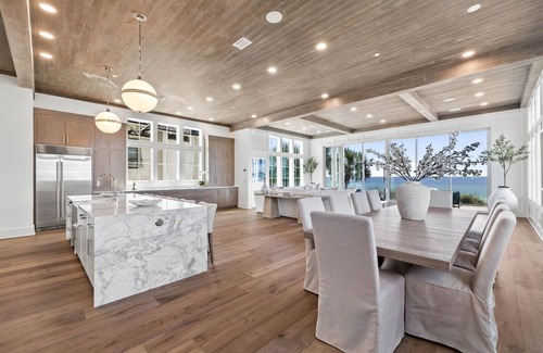 Seagrove Beach House | NEW GULF-FRONT STUNNER! Game Room, Private Pool, LSV, Bikes! Sleeps 20!
