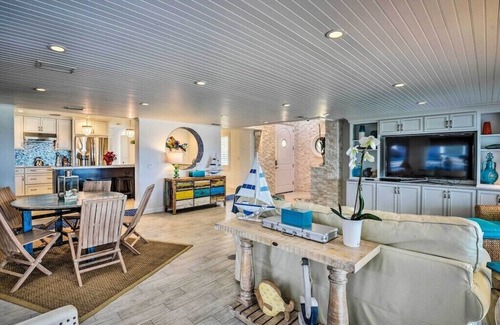 New Smyrna Beach House | NEW! Lavish Beachfront House w/Outdoor Kitchen!