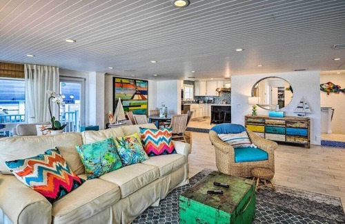 New Smyrna Beach House | NEW! Lavish Beachfront House w/Outdoor Kitchen!