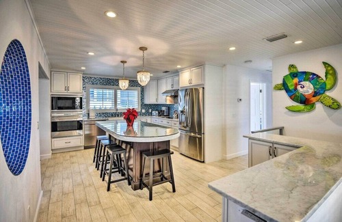 New Smyrna Beach House | NEW! Lavish Beachfront House w/Outdoor Kitchen!