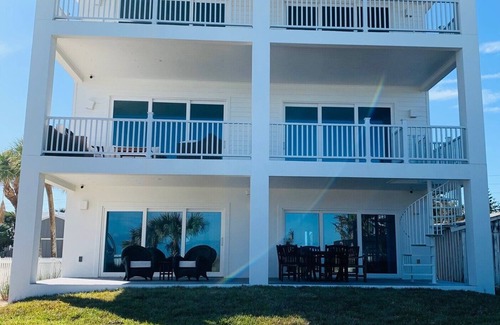 New Smyrna Beach House | New Oceanfront Luxury Home 6 Bed/6.5 Bath!