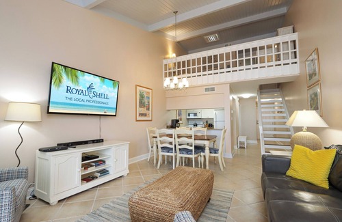 Captiva Condo | Newly Renovated, Two Bedroom, Gulf Front Condo with Loft - South Seas Beach Villa 2537