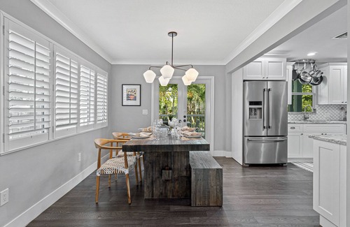 Flamingo Parks House | Newly renovated luxury 4/3 seasonal home with pool