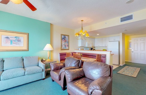 Brush - Stewarts Condo | Ocean front condo with 4 shared pools, lazy river, fitness room & more