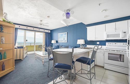 Daytona Beach Apartment | Ocean Walk 609, 1 Bedroom, Ocean View, Pools, Lazy River, Sleeps 5
