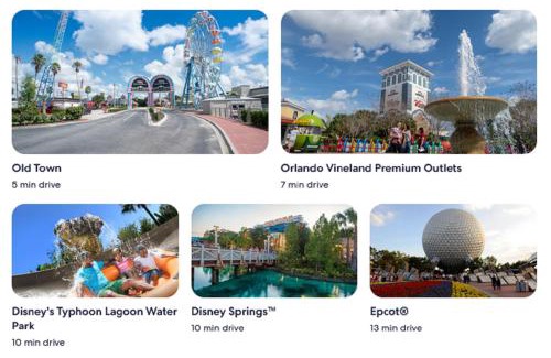 Kissimmee Apartment | October Weekly Rate 83 Dollars per Night - Free Disney Shuttle! Family Villa with Pool - 2 Beds, 2 Baths for 8 Guests - 3016