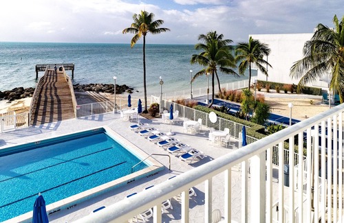 Key Colony Beach Condo | Paradise Found – Oceanfront Condo w/Pool Views & Private Beach in Key Colony!
