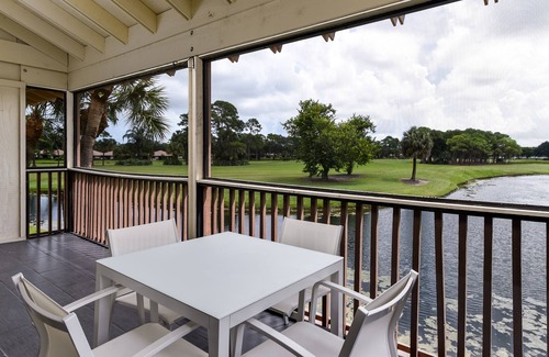 Hunt Club Condo | PGA National Home on Squire Golf Course 180º Water Views by Guaranteed Rental™