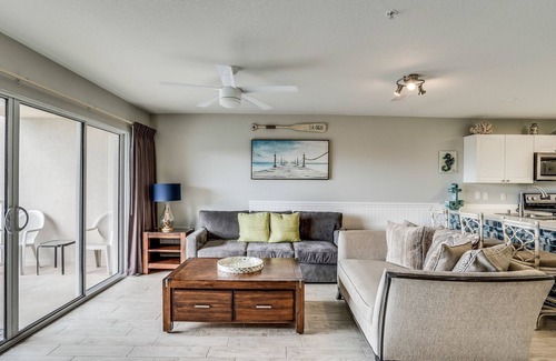 Miramar Beach Condo | Private Balcony ~ Gulf and Pool Views ~ Spacious Living Area ~ Fitness Center
