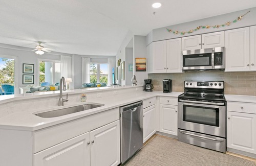 Santa Rosa Beach Condo | PRIVATE BEACH, FREE Seasonal Beach Setup 'Anchor Down on 30A' Beachfront Complex