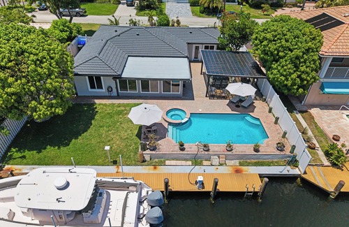 Terra Mar Island Estates House | Private Beach House, Heated Pool & Spa, Private Beach, 75' Boat Dock - MUST SEE!