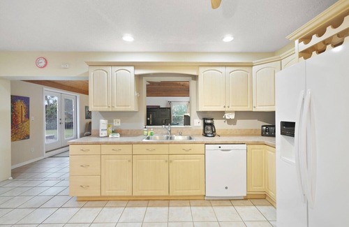 Coquina Gables House | Private home 2 blocks to ocean, 2 Car Garage, Sun Splashed Deck, fenced in yard.
