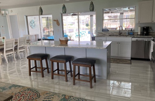 Yacht Club House | Private updated house with heated pool! Canal frontage for boats and gulf access