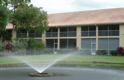 North Naples Condo | Quiet, Lake & Preserve View, Gated, Beach 7 Minutes, Large Community Pool Area