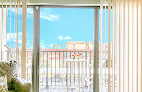 Cocoa Beach Condo | Relax in Style Beachy Oceanfront Condo with Pool and Pier Access