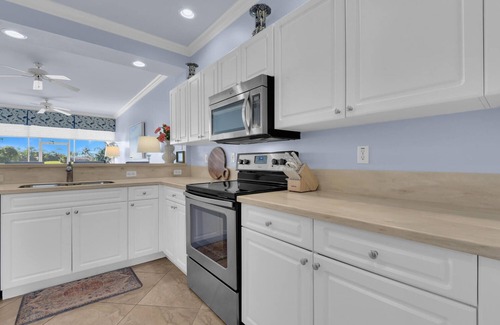 Naples Condo | SEAGRAPE at Greenlinks - Best View in Lely, Renovated Coastal Golf Villa!
