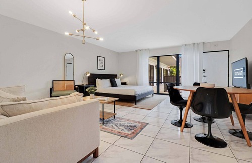 Barrier Island Hotel | Sextant | The Palm | 1 Block to Beach | Heated Pool | Studio