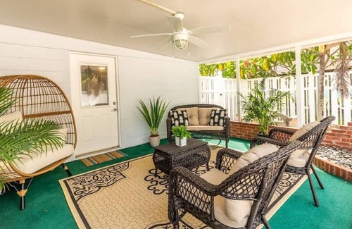 Redington Beach House | Spacious and Cozy Beach House with a Pool & Block and a Half From the Beach