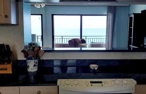 Ponce Inlet Condo | Spectacular views! Oceanfront 2-bed 2 ba condo at Sandcastle in Ponce Inlet.