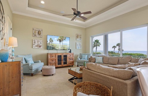 Palm Coast House | Tiki Tides, 7 Bedroom, Sleeps 14, Ocean Front, Cinnamon Beach, Private Pool