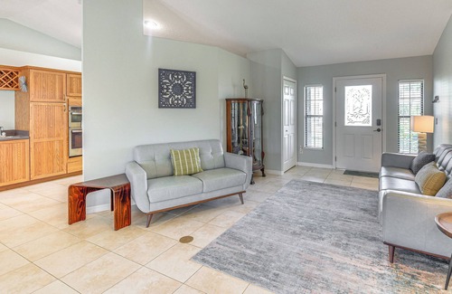 Marineland Acres House | Walk to Beach! Palm Coast Oasis w/Pool