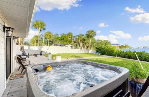 Port Orange House | Waterfront home, luxury design, HOT TUB