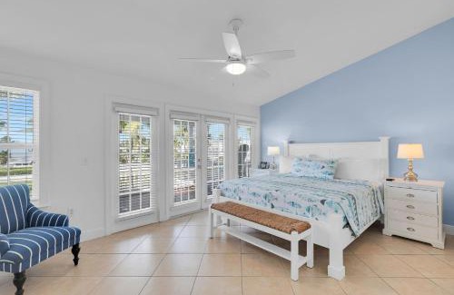 Indigo Reef Marina Homes House | Waterfront luxury Villa 14 with spectacular sunset views and boat slip townhouse