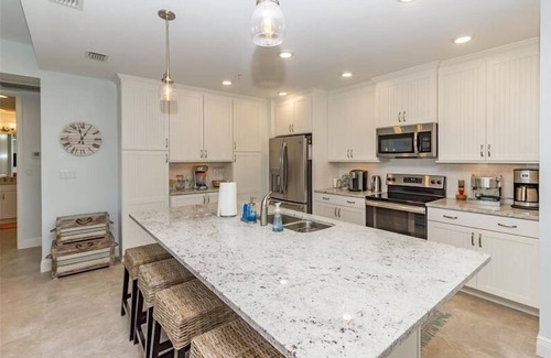 Whitney Beach Condo | Waterfront on Anna Maria Sound ~ Beaches just minutes away!