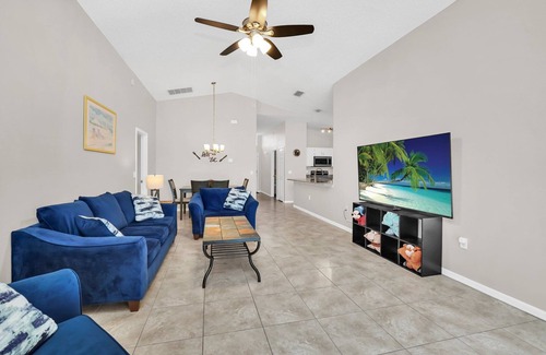 Clear Creek House | Waterview Villa with Private Pool/Spa