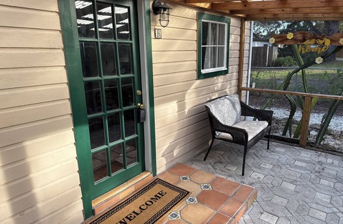 Bayou Oaks Cottage | 1-bedroom cottage in a park like setting! Close to Spring Training and Beaches.