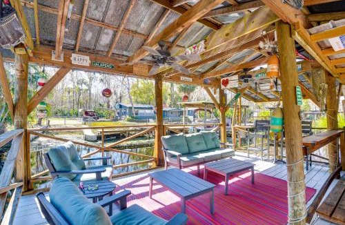 Astor House | < 1 Mi to Boat Ramp: Canal-Front Retreat in Astor!