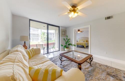 Island Estates Apartment | 1 Mi to Lantana Beach Canal-View Condo with Pool