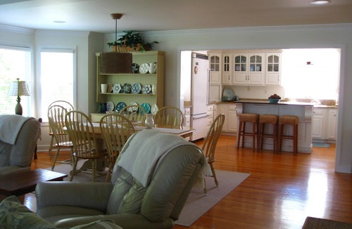 Onancock House | 10 Acre 3 BR Waterfront Retreat on Thicket Creek has dock & neighborhood beach