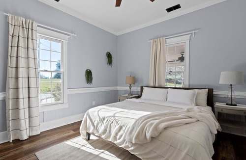 Lupton City House | 1900 Farmhouse with Luxury Spa Bath, 2 Master Bedrooms, Historic Home