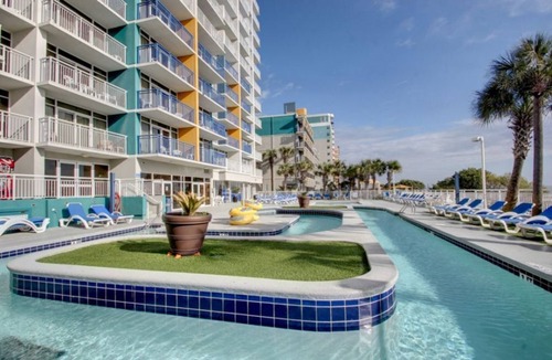 Myrtle Beach Condo | 1BR Oceanfront Condo in Atlantica Resort