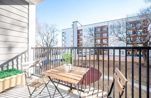 Old Fourth Ward Apartment | 1BR with Balcony in Downtown 542Blvd205