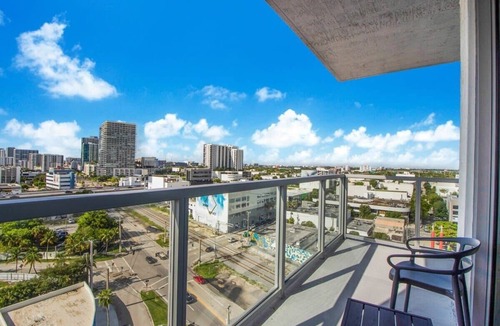 Northeast Miami Condo | 2 Bedroom -City View- Miami Design District - 1002